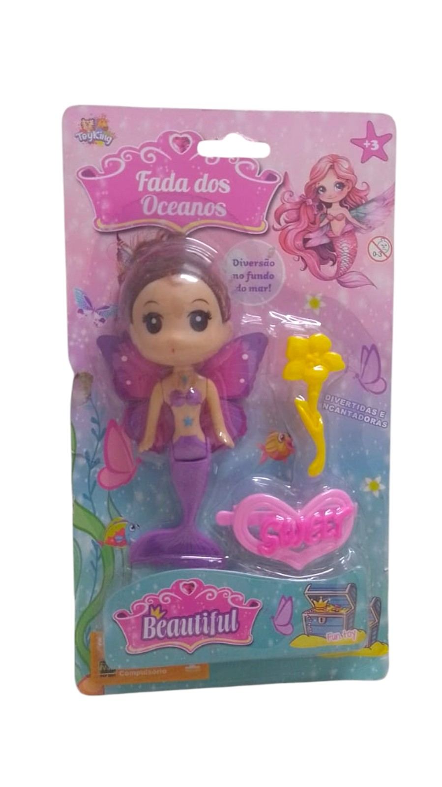 BONECA FADA DOS OCEANOS